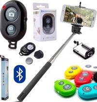 Pau de Selfie Monopod Bastão Suporte Celular Fotos Viagem Portátil Controle Bluetooth Universal - Leffa Shop