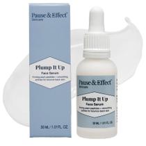 Pause & Effect Soro de Niacinamida e Ácido Hialurônico para Linhas Finas e Opacidade Soro de Peptídeos Firmador com Resveratrol e Ceramidas para Pele na Menopausa, Mulheres 40+, 30 ml