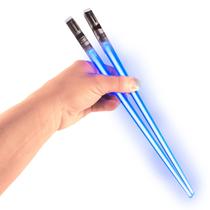 Pauzinhos ChopSabers Lightsaber Light Up LED Star Wars Blue