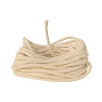 Pavio Algodão 6mm 30cm 10 Unidades Para Lamparina