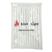 Pavio de Fibra de Vidro Flame Wick EricX Light 12 unidades 1,3x25 cm Pavio de Fibra de Vidro Flame Wick EricX Light 12 unidades 1,3x25 cm