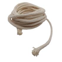 Pavio para Lamparina Tocha Lampião Algodão 5mm com 10 Metros Pavio para Lamparina Tocha Lampião Algodão 5mm com 10 Metros