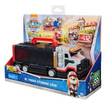 PAW Patrol: Big Truck Pups Micro Movers com o AL Truck Storage Case! Caminhão Patrulha canina