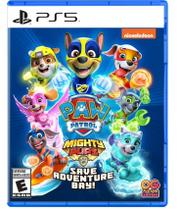 Paw Patrol Mighty Pups Save Adventure Bay PS5 Midia Fisica Paw Patrol Mighty Pups Save Adventure Bay PS5 Midia Fisica