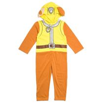 Paw Patrol Rubble Enterito con Cierre para Bebés Niños y Niñas