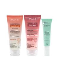 Payot Facial Sab Dem 100ml + Sab Esf 100ml + Acnederm Gel Secativo 15ml