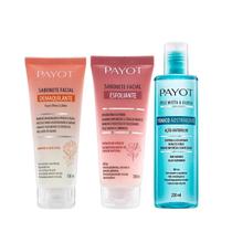 Payot Facial Sab Dem 100ml + Sab Esf 100ml + Pele Mista e Oleosa Tônico 220ml