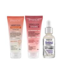 Payot Facial Sab Dem 100ml + Sab Esf 100ml + Retinol Sérum 30ml