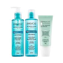 Payot Pele Mista e Oleosa Sab 210ml + Tônico 220ml + Acnederm Gel Hidra 40ml