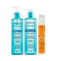 Payot Pele Mista e Oleosa Sab 210ml + Tônico 220ml + Vitamina C Sérum Área dos Olhos 14ml