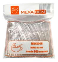 Pazinha Mexedor De Café 9 Cm C/ 500 - Mexa Bem