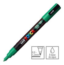 PC-3M Caneta POSCA PC-3M Verde Ponta Cônica 0.9 a 1.3mm