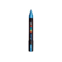 PC-5M Posca Azul Metálico Ponta Redonda 1.8 a 2.5mm