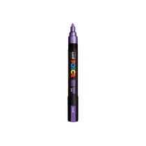 PC-5M Posca Violeta Metálico Ponta Redonda 1.8 a 2.5mm