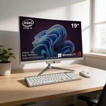 Pc All In One Ital Intel I5 8gb Ssd 256gb Windows 11 Branco Completo Monitor Tela 19 Pol Webcam Wifi Bivolt Bluetooth Para Trabalho e Estudos Pc All In One Ital Intel I5 8gb Ssd 256gb Windows 11 Branco Completo Monitor Tela 19 Pol Webcam Wifi Bivolt Bluetooth Para Trabalho e Estudos