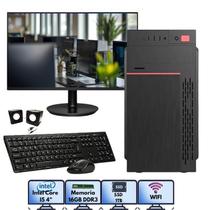 Pc Basico Completo Home Office I5 4 16Gb 1Tb Win11 Wifi Pc Basico Completo Home Office I5 4 16Gb 1Tb Win11 Wifi