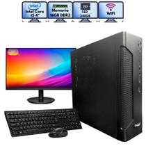 Pc Basico Escritorio Home Slim Office i5 4ª 16Gb 240GB Win11