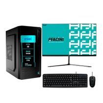 PC Completo eFacini, Intel Core i5, 16GB, RAM SSD Monitor 24 polegadas Windows 11 Escritório e Tarefas Diária PC Completo eFacini, Intel Core i5, 16GB, RAM SSD Monitor 24 polegadas Windows 11 Escritório e Tarefas Diária