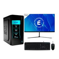 PC Completo eFacini, Intel Core i5, 8GB, RAM SSD Monitor 24 polegadas Windows 11 Escritório e Tarefas Diária.