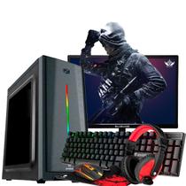 Pc Completo Gamer Desktop Cpu i5 turbo 3.10Ghz 8gb ram ssd 120gb placa de vídeo 2gb - Redseek