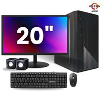 Pc Computador Completo Amd Ryzen 3 3200g 8gb Nvme 256 Gb Monitor Led 20 W11 Pc Computador Completo Amd Ryzen 3 3200g 8gb Nvme 256 Gb Monitor Led 20 W11