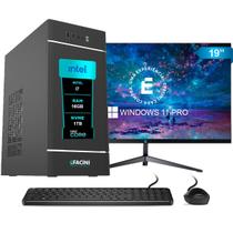PC Computador Completo eFacini Intel Core i7 2ª Gen, 16GB, WiFi 6, Bluetooth, Windows 11 Pro SSD 1TB