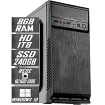 Pc Computador Cpu I5 / HD 1TB + SSD 240GB M2 NVME / 8GB Memória Ram