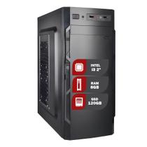 Pc Computador Cpu Intel Core I3 + Ssd 120gb, 8gb Ram win 10