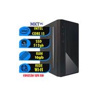 Pc Computador Cpu Intel Core I5, 16GB RAM, SSD 512 + WIFI