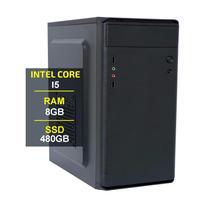 Pc Computador Cpu Intel Core I5 2400 Ssd 480gb Memória 8gb