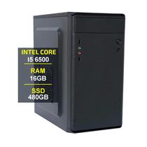 Pc Computador Cpu Intel Core I5 6º Geração 16gb ssd 480gb
