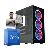 Pc Computador Cpu Intel I7 2600 3,8 Ghz + Ssd 240 gb, 8gb Memória Ram + Fonte 550W + Wi-fi