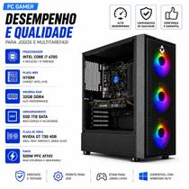 Pc Computador Gamer I7 6ger 32gb Ssd 1tb Placa De Video 4gb