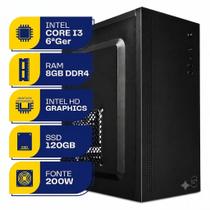 PC Computador Intel Core i3 6ª Geração, 8GB DDR4, SSD 120GB Windows 11 - Ideal para Trabalho, Estudos e Uso Diário PC Computador Intel Core i3 6ª Geração, 8GB DDR4, SSD 120GB Windows 11 - Ideal para Trabalho, Estudos e Uso Diário