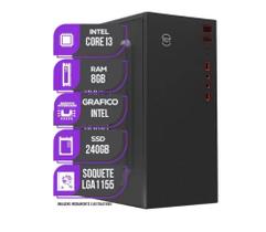 PC CPU Computador Intel Core i3, 8GB DE Memoria ram, SSD 240GB - Windows 10 PC CPU Computador Intel Core i3, 8GB DE Memoria ram, SSD 240GB - Windows 10