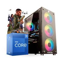 Pc Cpu Gamer Computador Intel Core I7 16 Gb Ssd 960 gb Fonte 550w Wifi
