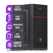 PC CPU , Intel Core I5, 16GB De Memória Ram, SSD 240GB
