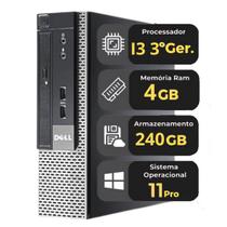 Pc Dell Micro Optiplex 7010 Dell I3 3º Ssd 240gb Wifi