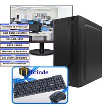 Pc Desktop Cpu Basico Completa I3 4a Brinde Kit S/fio Win 11 120GB