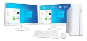 Pc Estação De Trabalho 2 Monitores 21 I5 8gb Ssd 240gb Wifi Pc Estação De Trabalho 2 Monitores 21 I5 8gb Ssd 240gb Wifi