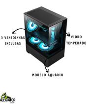 PC Gamer Alligator Shop Intel Core i5 3470, Radeon RX 550 4GB, Memoria 16GB DDR3, SSD 240GB