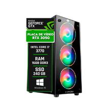 PC Gamer Alligator Shop Intel Core i7 3770, GeForce RTX 3050, Memoria 16GB DDR3, SSD 240GB