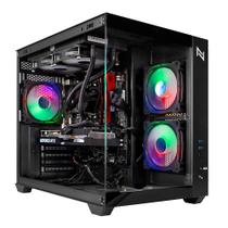 Pc gamer amd ryzen 5 4500 16gb 3200mhz (rx 6600 8gb) ssd 480gb, 500w 80 plus, neologic aquarium - nli87340
