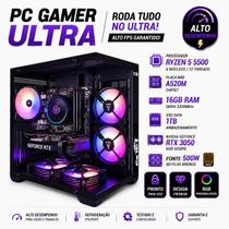 Pc Gamer Amd Ryzen 5 5500 Placa Mãe A520 Ssd 1tb 16gb 3200mhz Placa de video Geforce Rtx 3050 6gb Pc Gamer Amd Ryzen 5 5500 Placa Mãe A520 Ssd 1tb 16gb 3200mhz Placa de video Geforce Rtx 3050 6gb