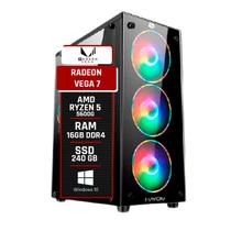 PC Gamer AMD Ryzen 5 5600G / Memória 16GB DDR4 / SSD 240GB