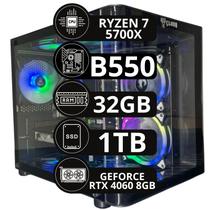 Pc Gamer Amd Ryzen 7 5700x 32gb Rtx 4060 8gb Ssd Nvme 1tb
