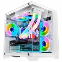 PC Gamer Aquario Branco Intel i7 GeForce RTX 3050 Memoria 16GB SSD 480GB