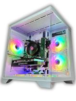 PC Gamer Aquario Branco Ryzen 5 5500 RTX 3060 32GB SSD 1TB Desempenho Máximo e Estilo Premium