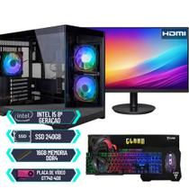 Pc Gamer Aquario Completo I5-8a Win 11 Gpu 4gb