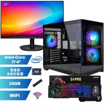 Pc Gamer Aquario I7 4a 16GB 480GB Completo Windows 11 Wifi - DW INFO Pc Gamer Aquario I7 4a 16GB 480GB Completo Windows 11 Wifi - DW INFO